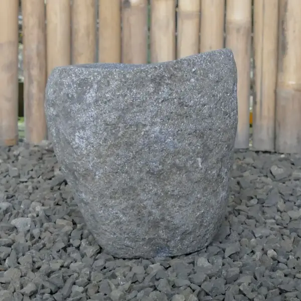 Product image of the product “Planter made from Riverstone Size about 20 x 17 x 20 cm Height ”